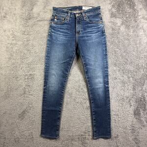 AG Adriano Goldschmied Farrah Skinny Jeans 23R High Rise Women Denim Blue